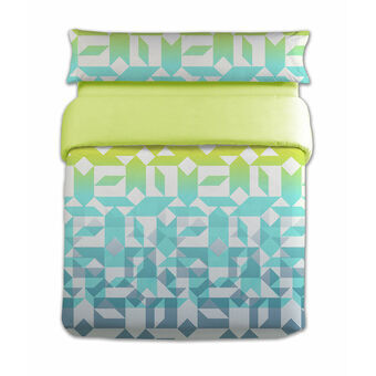 Duvet cover set Hosteline HARRIS Green Single 2 Pieces