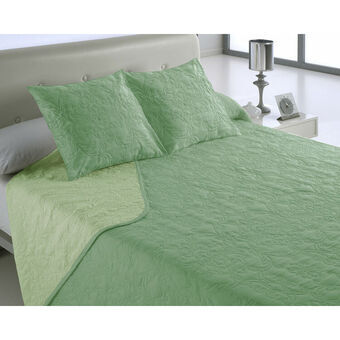 Bedspread (quilt) Hosteline VEGAS Green King size (3 Pieces)