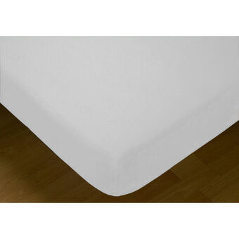 Fitted bottom sheet Hosteline IRIS White Small double