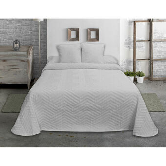 Bedspread (quilt) Hosteline ESPIGA Pearl Gray Single (1 Piece)