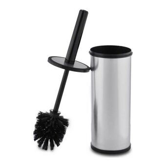 Toilet Brush Silver Plastic (9 x 37 x 9 cm)