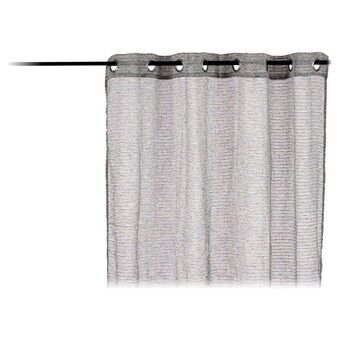 Curtain Net curtain Grey Polyester (140 x 260 cm)