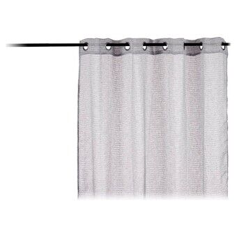 Curtain Net curtain Polyester Light Grey (140 x 260 cm)