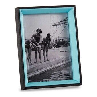 Photo frame Black Blue Crystal MDF Wood (3 x 20 x 15 cm)