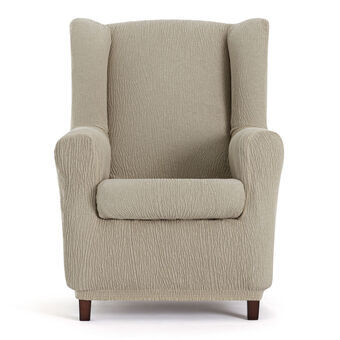 Armchair slipcovers Eysa TROYA Light brown 80 x 100 x 90 cm