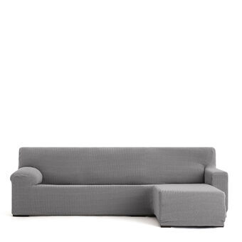 Right short arm chaise longue cover Eysa JAZ Grey 120 x 120 x 360 cm