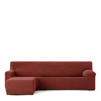 Right short arm chaise longue cover Eysa JAZ Dark Red 120 x 120 x 360 cm