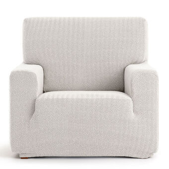 Armchair slipcovers Eysa JAZ White 70 x 120 x 130 cm