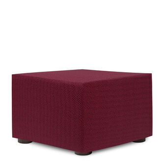 Pouffe cover Eysa JAZ Burgundy 100 x 65 x 100 cm