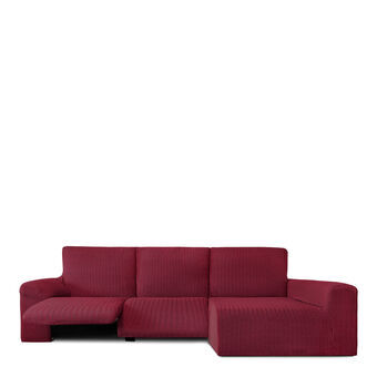 Right long arm chaise longue cover Eysa JAZ Burgundy 180 x 120 x 360 cm