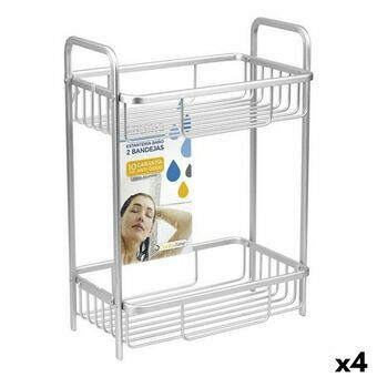 Bathroom Shelves Confortime Alluma 29 x 18 x 40 cm (4 Units)