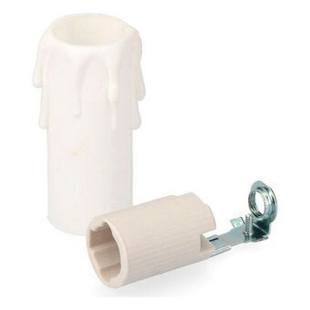 Lamp holder EDM White E14 (6,8 cm)