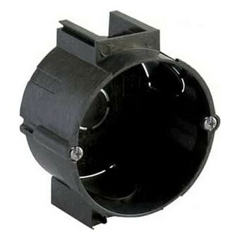 Junction box (Ackerman box) Solera 576 Circular Universal Ø 65 x 40 mm Black Thermoplastic