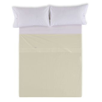 Top sheet Alexandra House Living Beige 170 x 275 cm