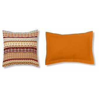 Cushion cover Alexandra House Living Ocre 4 Pieces 2 Units