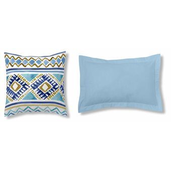 Cushion cover Alexandra House Living Blue 4 Pieces 2 Units