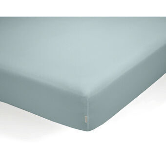 Fitted bottom sheet Alexandra House Living QUTUN Light Blue 200 x 200 cm 200 x 1 x 200 cm