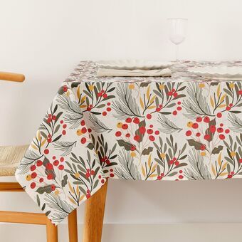 Stain-proof resined tablecloth Belum Merry Christmas 200 x 140 cm