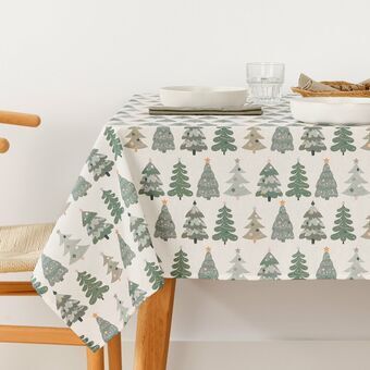 Stain-proof resined tablecloth Belum Merry Christmas 250 x 140 cm