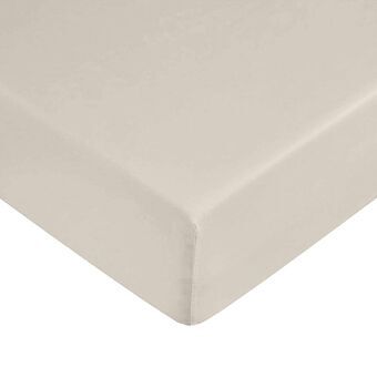 Fitted bottom sheet Decolores Liso Beige 140 x 200 cm Smooth