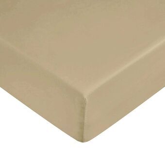 Fitted bottom sheet Decolores Liso Taupe 180 x 200 cm Smooth