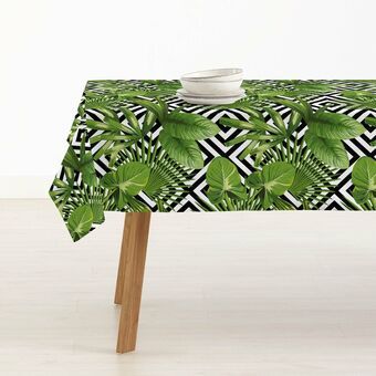 Tablecloth Belum Green 240 x 155 cm Leaf of a plant