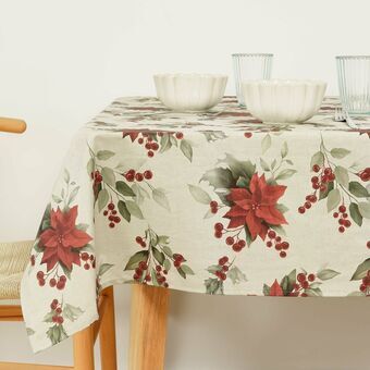 Stain-proof resined tablecloth Belum Christmas 140 x 140 cm