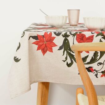 Stain-proof resined tablecloth Belum Christmas Symetric 200 x 140 cm