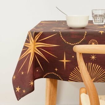 Stain-proof resined tablecloth Belum Christmas 200 x 140 cm