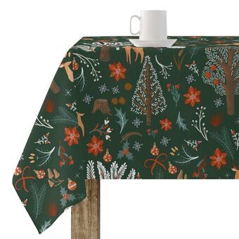 Stain-proof resined tablecloth Belum Merry Christmas 250 x 140 cm