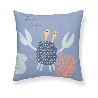 Cushion cover Kids&Cotton Malu A Blue 50 x 50 cm