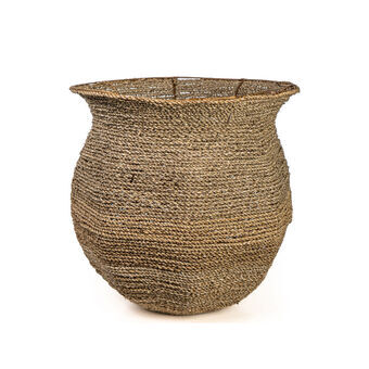 Planter Romimex Natural Natural Fibre 46 x 46 x 46 cm