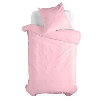 Duvet cover set HappyFriday Basic Kids Light Pink Single 2 Pieces