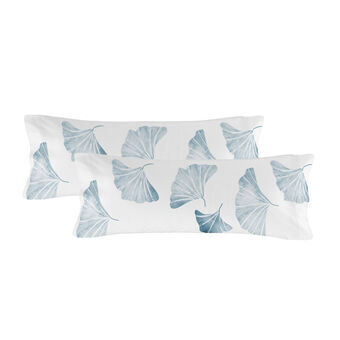 Pillowcase HappyFriday Blanc Ginkgo Multicolour Super king 45 x 110 cm (2 Units)