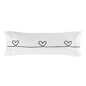 Pillowcase HappyFriday Blanc My Love Multicolour Single 45 x 110 cm