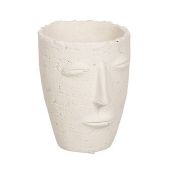 Planter Cream Ceramic 15 x 15 x 19 cm