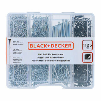 Nails Black & Decker 1125 Pieces