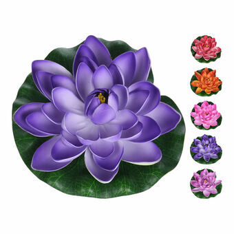 Decorative Plant Artificial 18 x 6,5 cm Lotus Flower