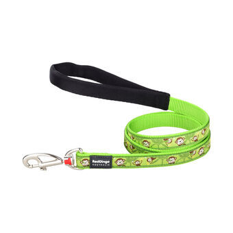 Dog Lead Red Dingo Monkey 1,2 m Green 1.2 x 120 cm