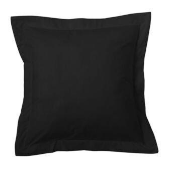 Cushion cover Alexandra House Living Black 55 x 55 + 5 cm