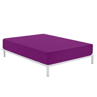 Fitted sheet Alexandra House Living Purple 180 x 200 cm