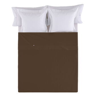 Top sheet Alexandra House Living Brown Chocolate 220 x 280 cm