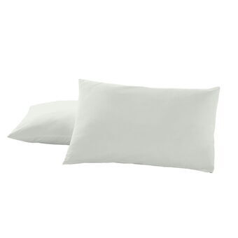 Pillowcase Alexandra House Living White 50 x 80 cm (2 Units)