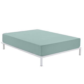 Fitted bottom sheet Alexandra House Living Aquamarine 180 x 200 cm