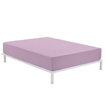 Fitted sheet Alexandra House Living Light mauve 160 x 200 cm