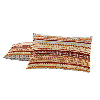 Pillowcase Alexandra House Living Siena Ocre 50 x 75 cm (2 Units)