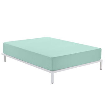 Fitted bottom sheet Alexandra House Living Aquamarine 190/200 x 200 cm