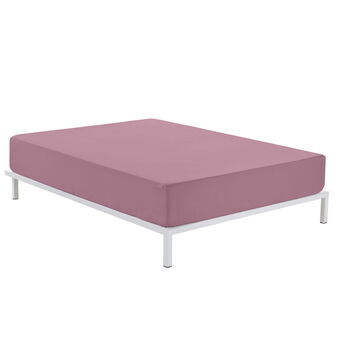 Fitted bottom sheet Alexandra House Living Magenta 90 x 190/200 cm