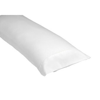 Pillowcase Alexandra House Living QUTUN White 45 x 90 cm (2 Units)