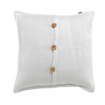 Cushion cover Alexandra House Living White 50 x 50 cm